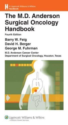 The M.D. Anderson Surgical Oncology Handbookg